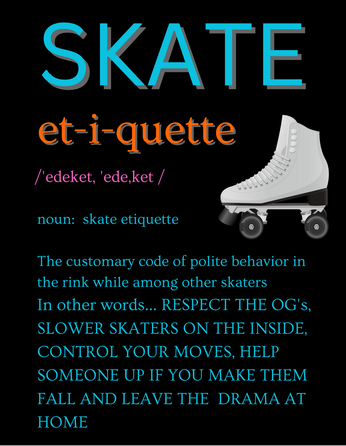 Skate Et-i-quette T-Shirt