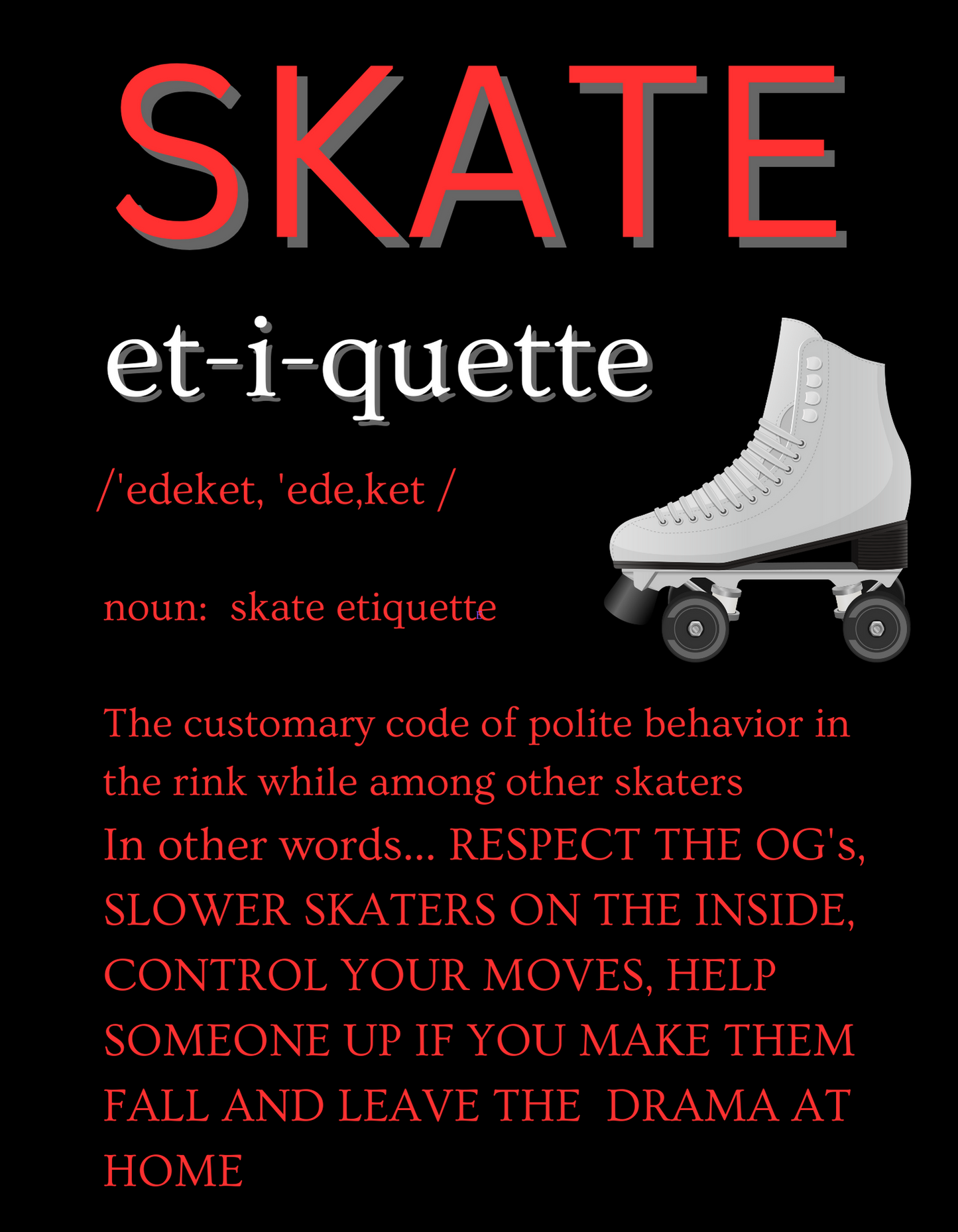 Skate Et-i-quette T-Shirt