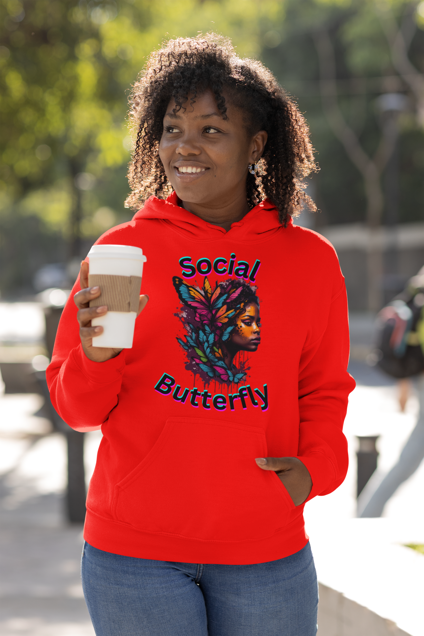 Social Butterfly Hoodie